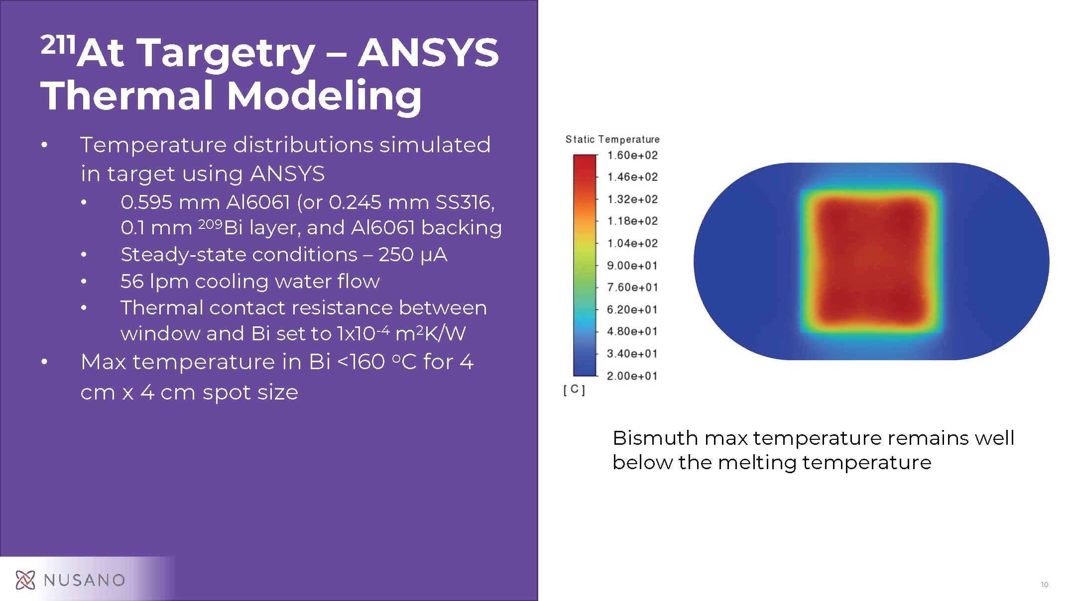 ANSYS thermal modeling