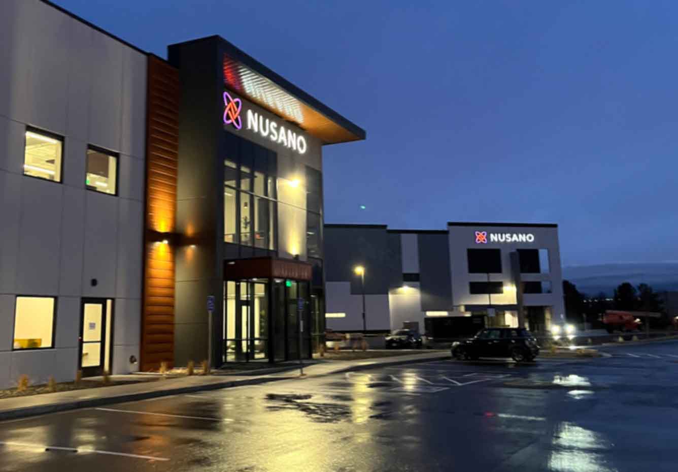 picture of Nusano production facility exterior