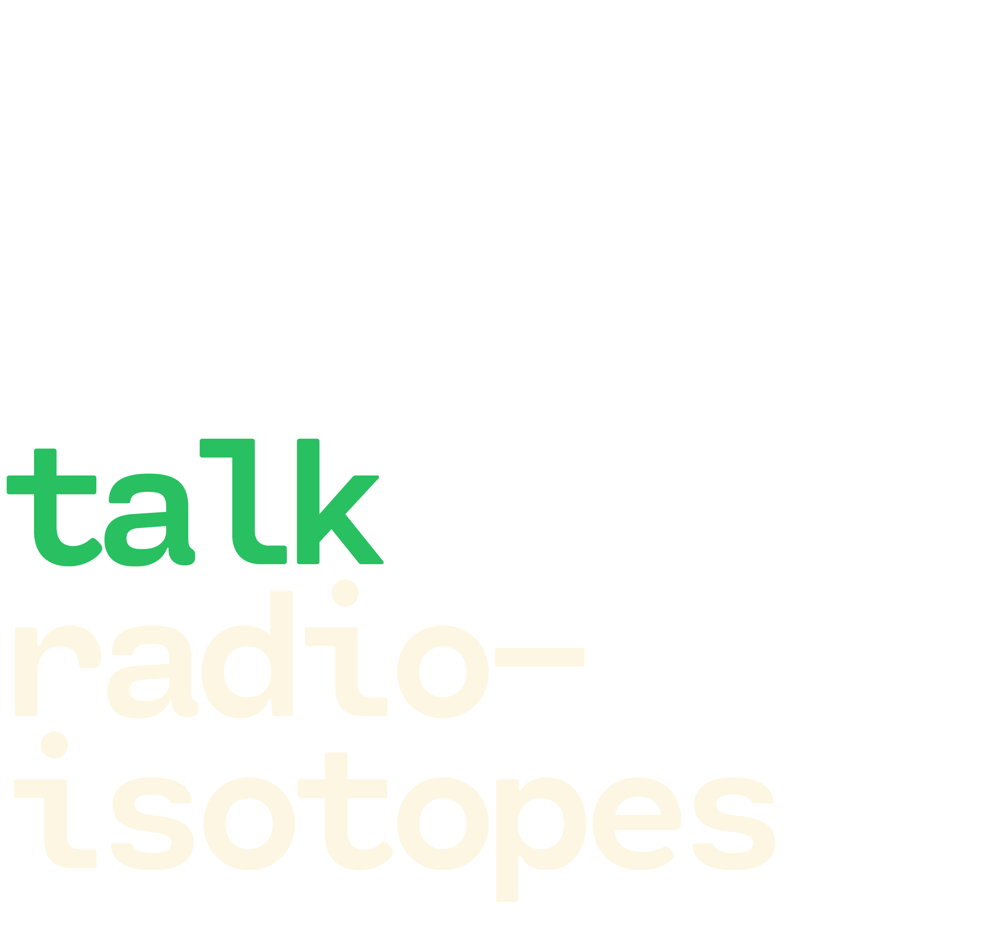 talk radioisotopes podcast logo